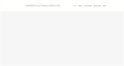 Desktop Screenshot of harpersvillefamilymedicine.com